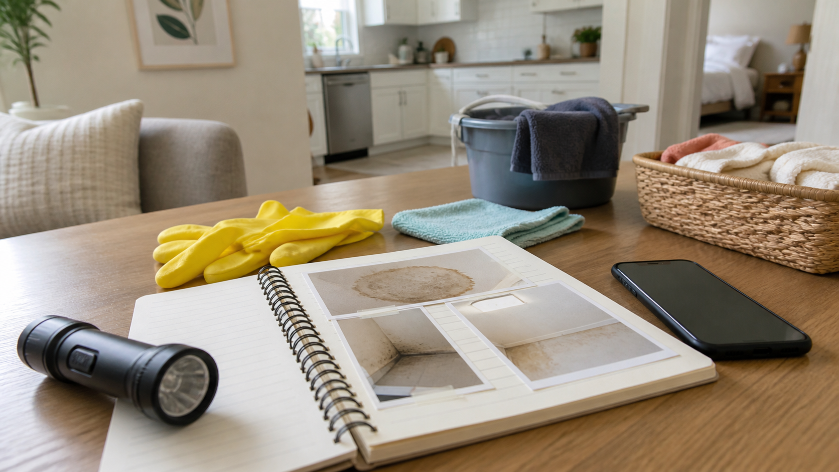 A visual summary for this cleaning guide